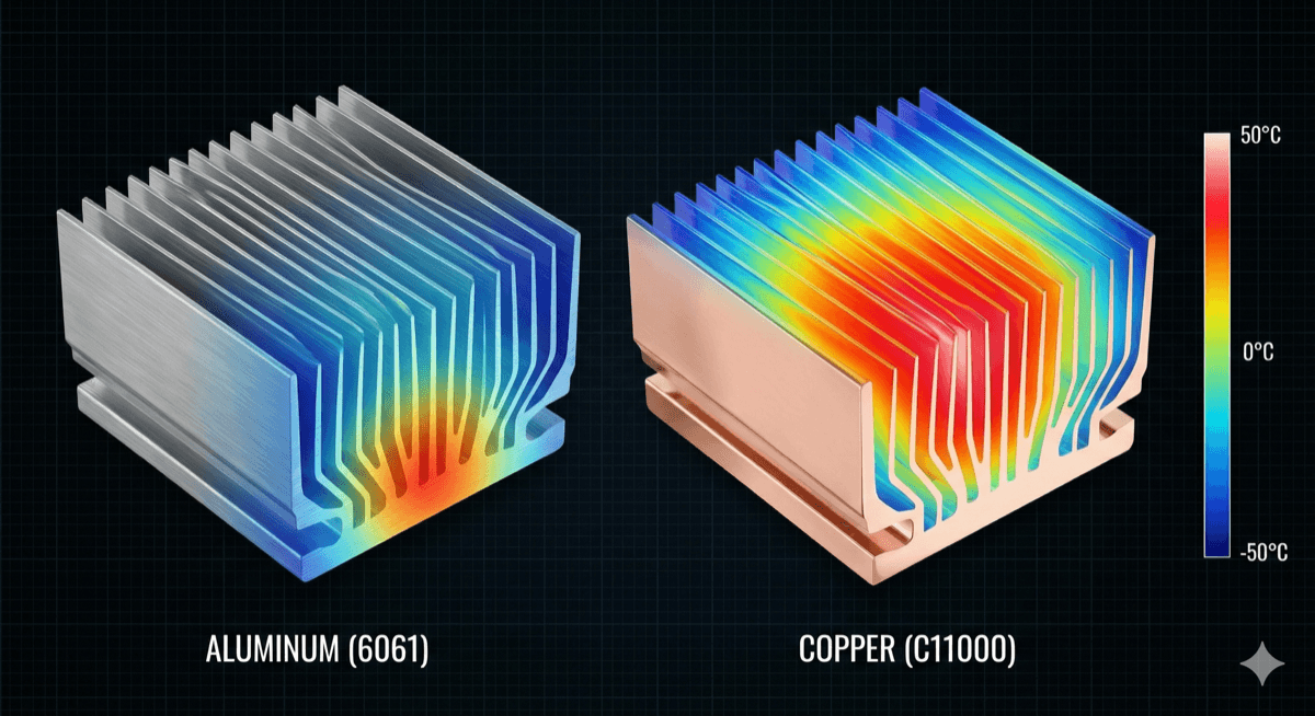 Aluminum vs Copper Heat Sinks: When Copper Is Worth the Cost