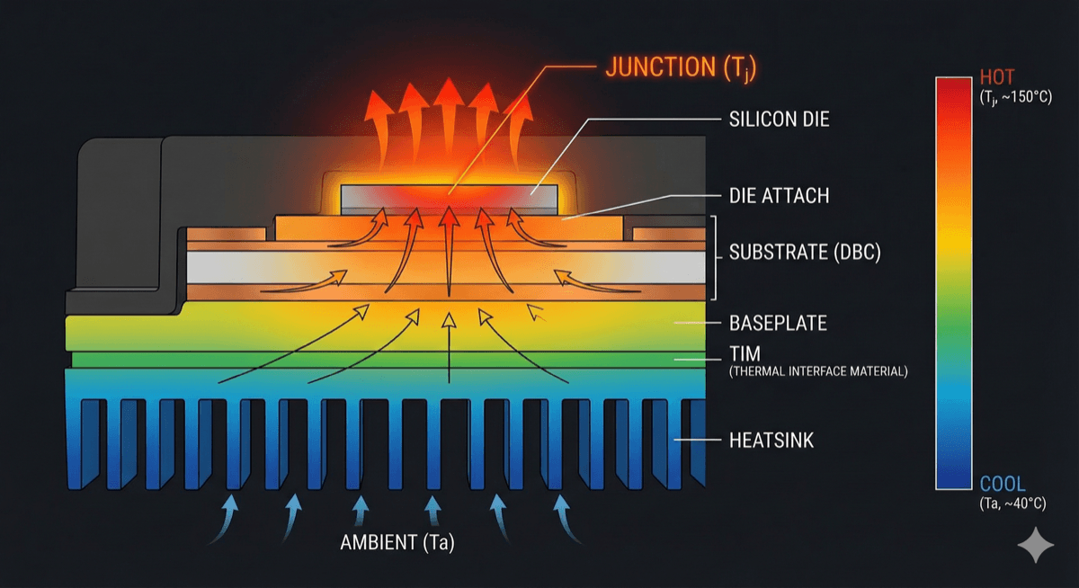How to Reduce Junction Temperature in MOSFETs and IGBTs