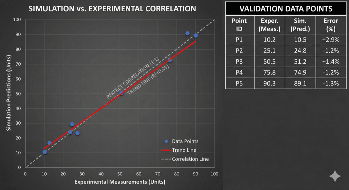 CFD validation vs thermal measurements