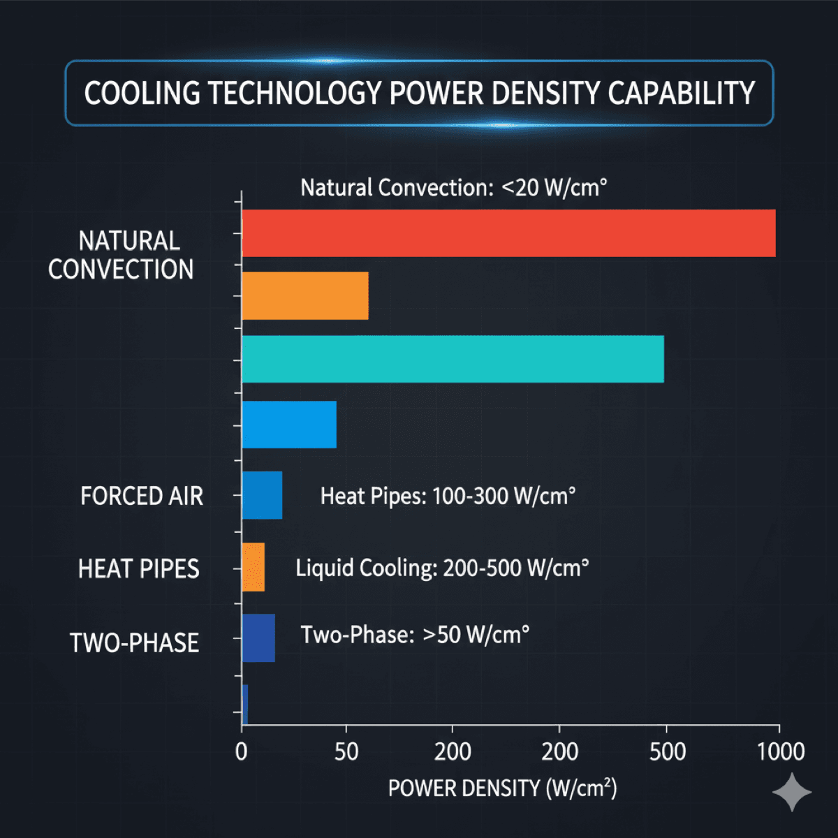 Cooling technology comparison