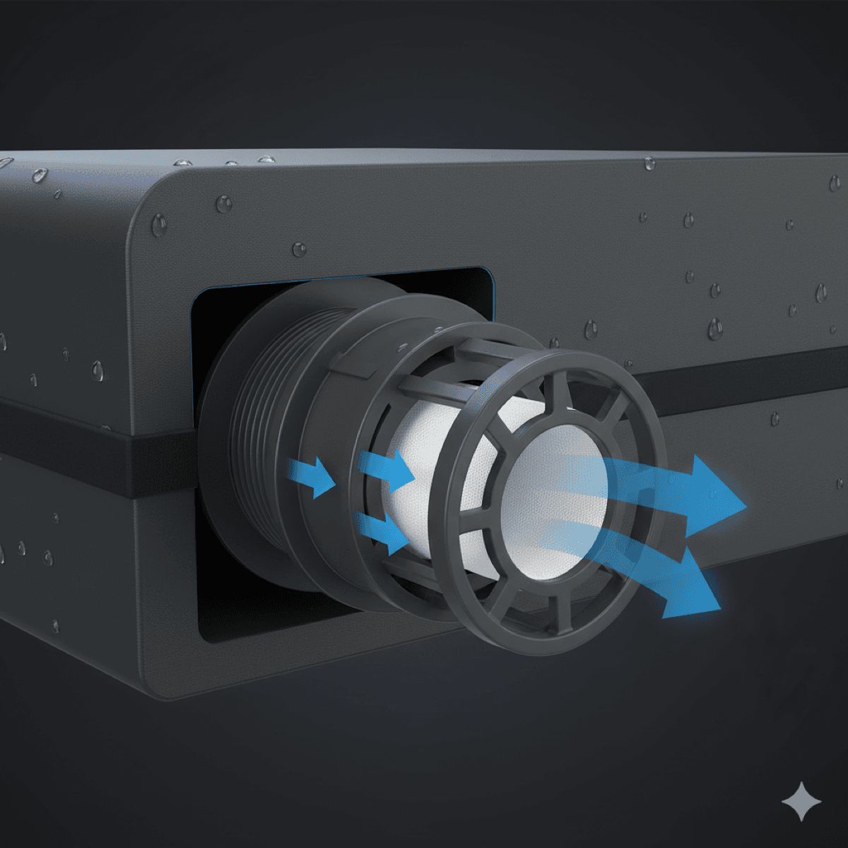 Pressure equalization vent installation